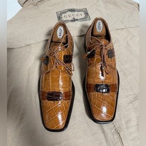 DAVID EDEN Vintage alligator